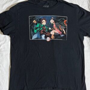 Demon Slayer Tanjiro & Nezuko Tee – XL – Official Aniplex Anime Shirt